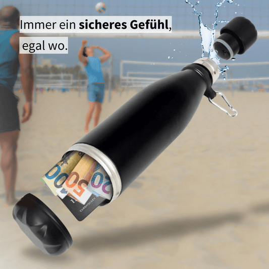 Neuartige Isolierflasche mit integriertem Fach