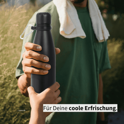 Neuartige Isolierflasche mit  integriertem Fach