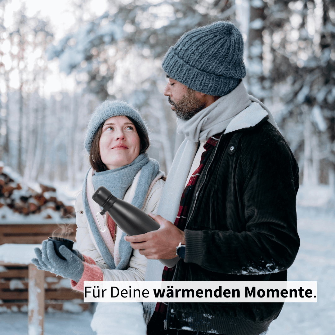 Neuartige Isolierflasche mit  integriertem Fach