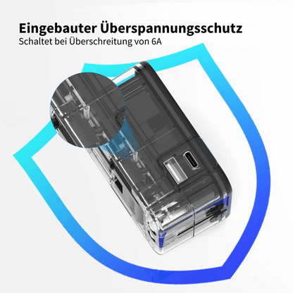 Multifunktionaler Universal - Reiseadapter für einfaches Reisen