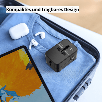 Multifunktionaler Universal - Reiseadapter für einfaches Reisen