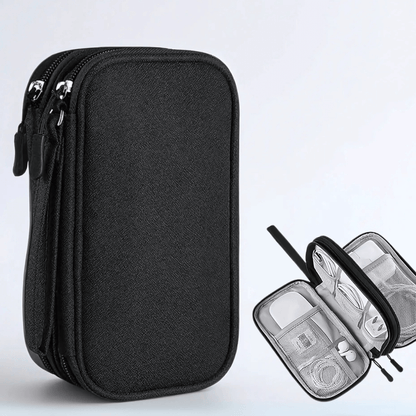 Kompakte Organizer-Tasche für doppelte Ordnung