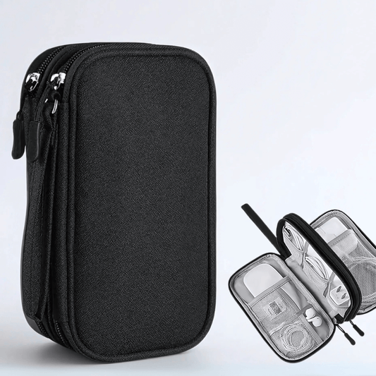 Kompakte Organizer-Tasche für doppelte Ordnung